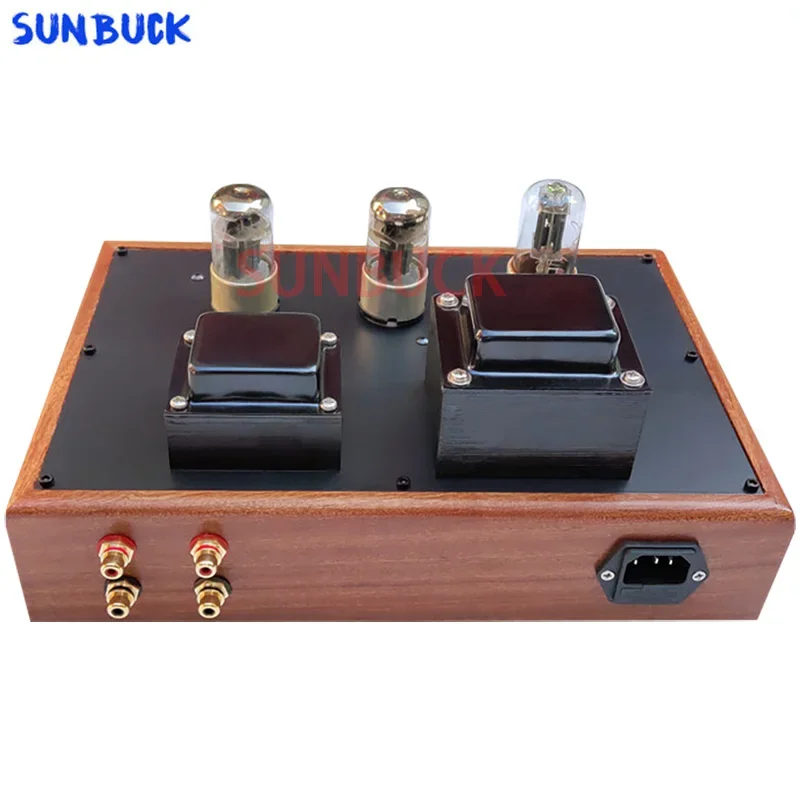 SUNBUCK Amplifier Audio HiFi, Preamp tabung Audio HiFi dapat disesuaikan 6N8P 6SN7 CV181