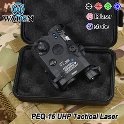 Wadsn taktische peq15 red dot grün blau laser pointer visier peq ir lichtsicht weiß led blitz taschenlampe airsoft jagd