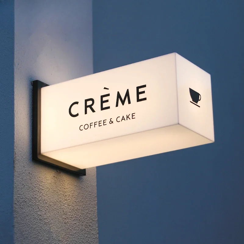 

Акриловый световой короб, рекламный щит, вывеска на заказ, дверная доска для маникюра, B & B, светящаяся дверная вывеска, магазин уличной одежды