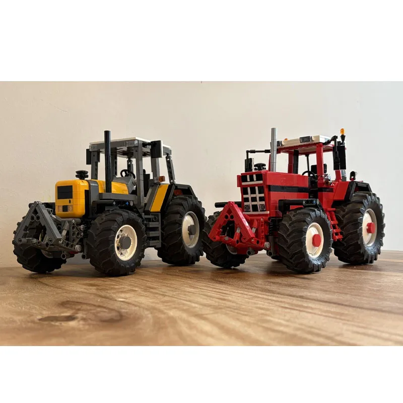 

MOC-186047AgriculturalGoodsTransport Tractor Building Block Model1046PartsMOC Creative Boy Children's Birthday BuildingBlock Toy