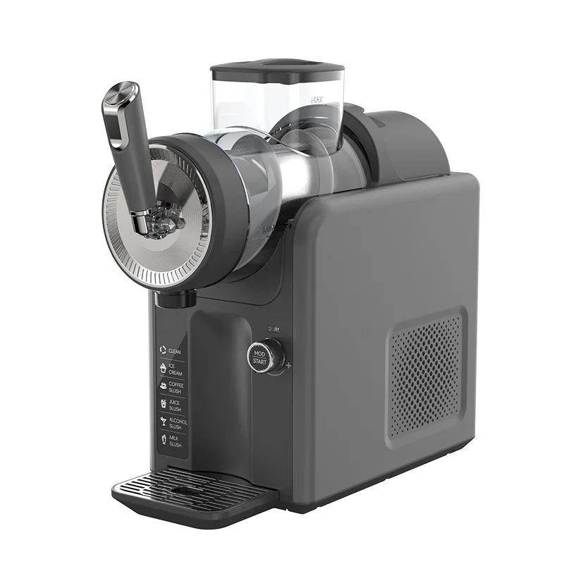 

Cross-Border Small Commercial Electric Juice Milkshake Smoothie Machine Snow Melting Ice Cream Slush for