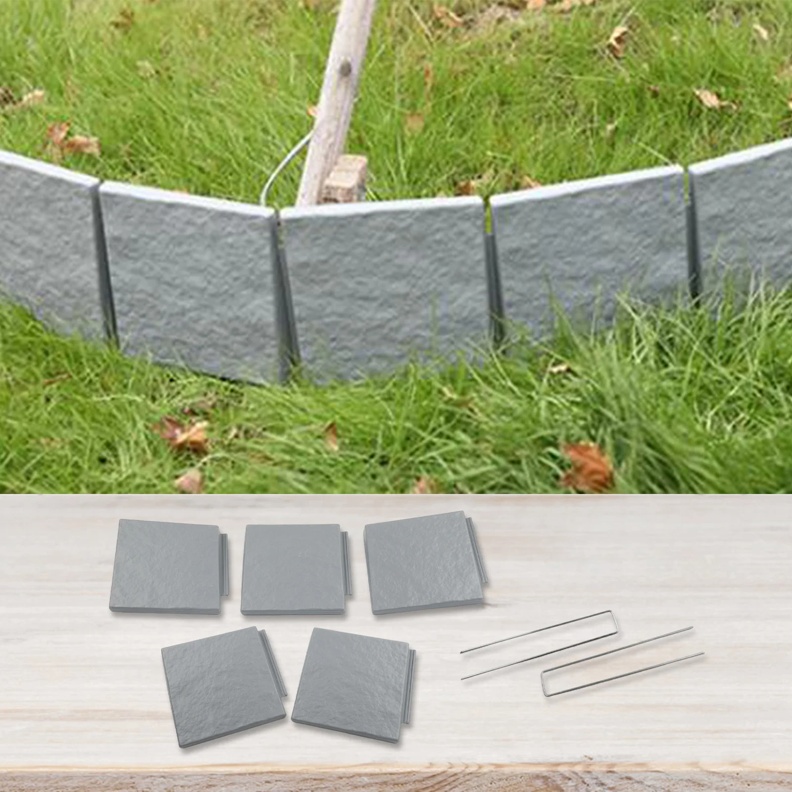 

Декоративный пластиковый забор для сада, ограждение для газона, элемент декора для улицы