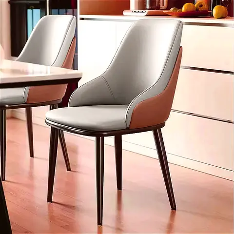 （VIP3）Home Living Room High-end Solid Wood Bar Chair Ash Wood High Stool Homestay Hotel Creative Rattan