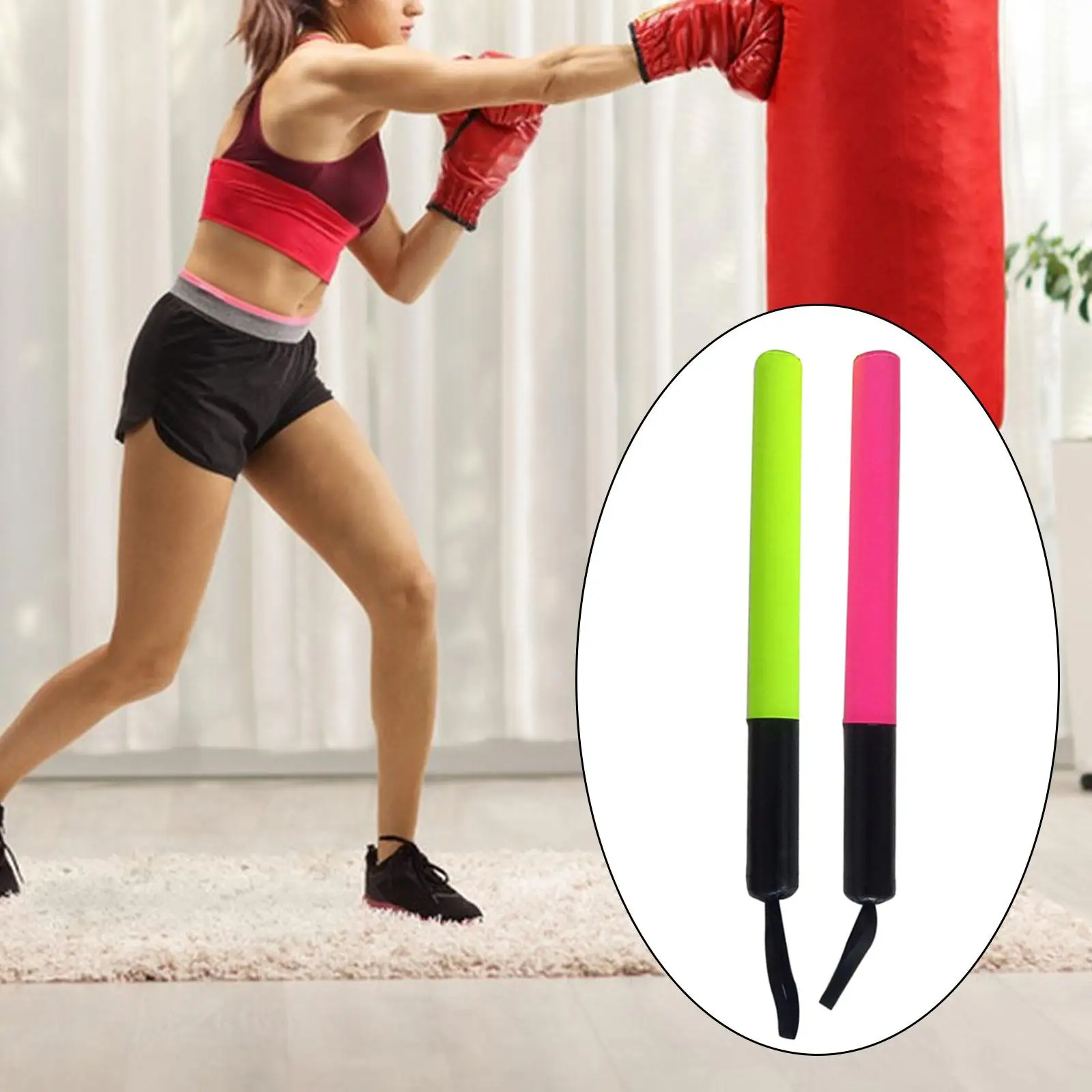 Boxing Training Sticks Durable Punch Foam Sticks Professional Striking Sticks for Sports Kickboxing Muay Thai Sanda Taekwondo