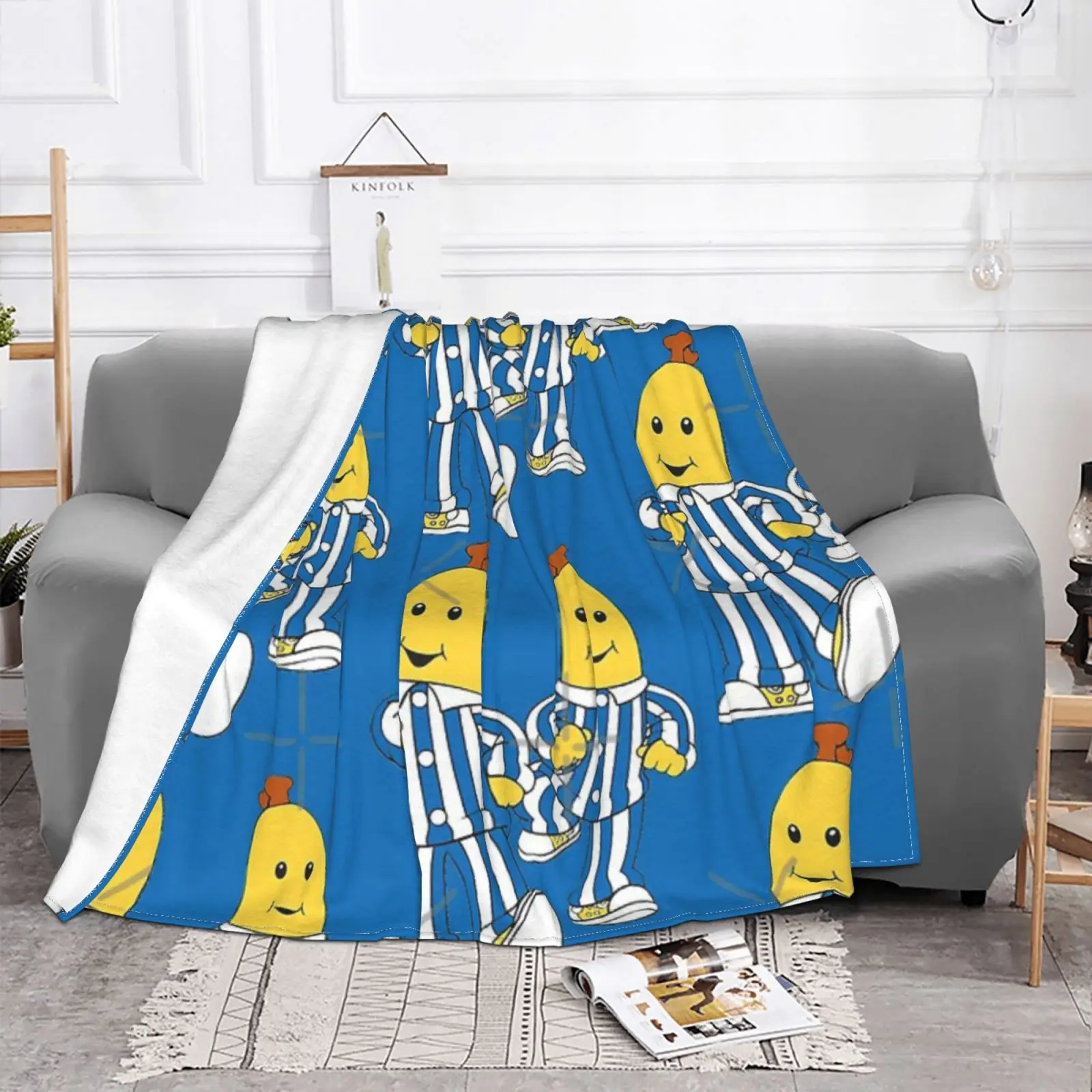 Silly Bananas Pyjamas - They Are For Double Bed Bed Blanket Picnic Outdoor For Kids Bed Set