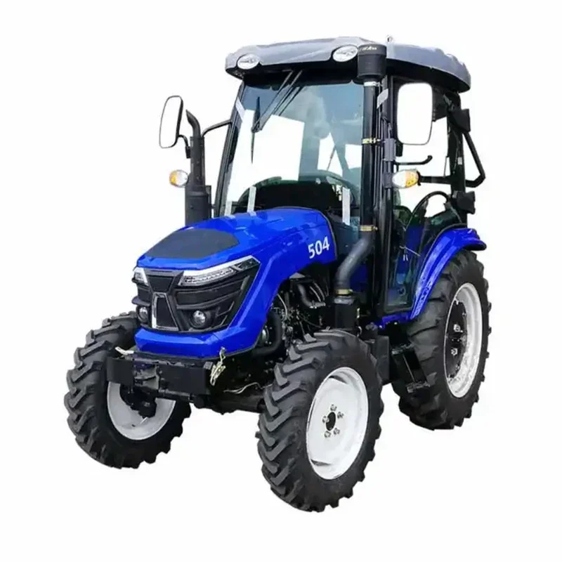 Maquinaria agrícola 4WD con cabina, minitractor multifunción, 15hp - 230hp