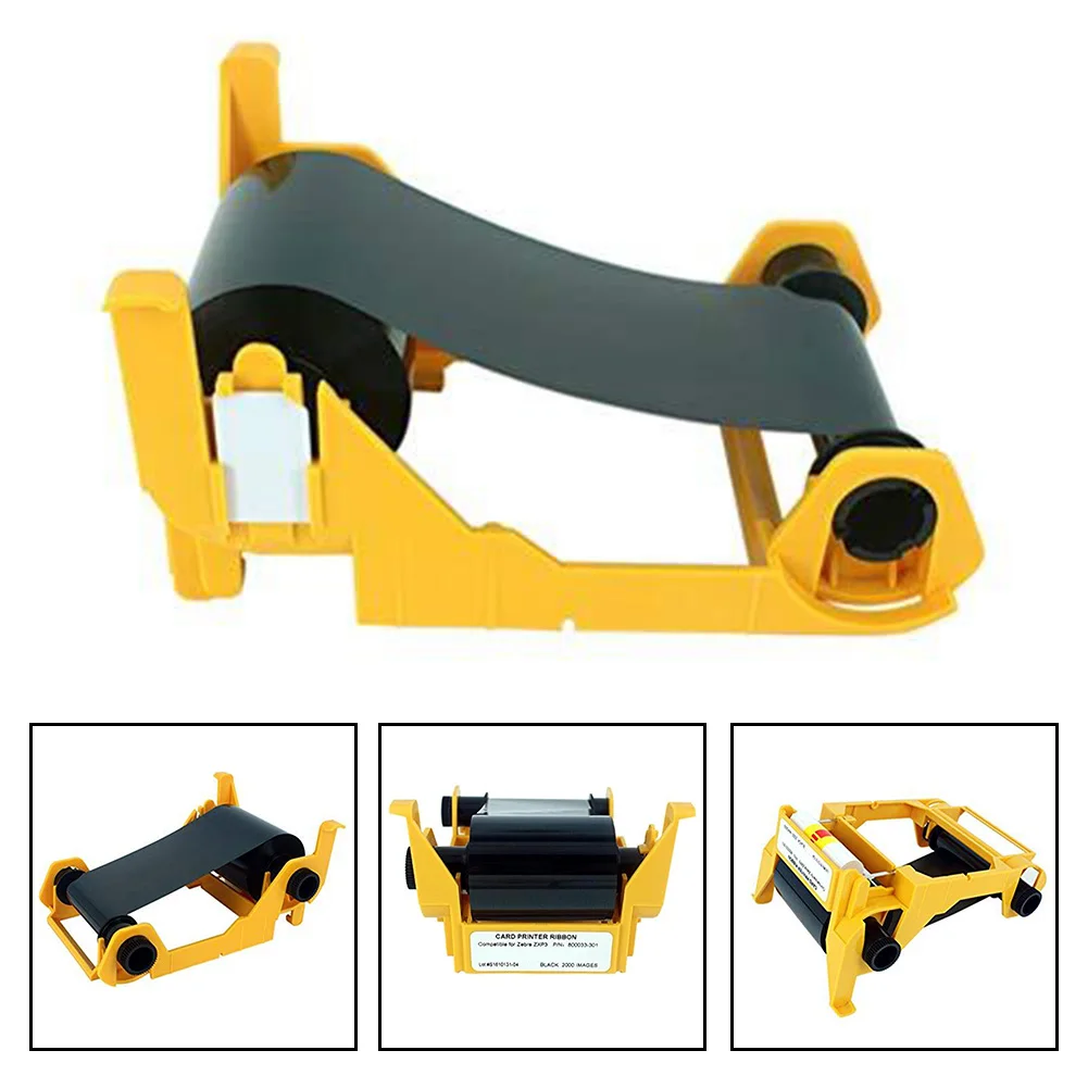 

For Zebra 800033-301 Black Thermal Transfer Ribbon Compatible with ZXP3 and ZXP Series 3 Card Printers 200 Impressions