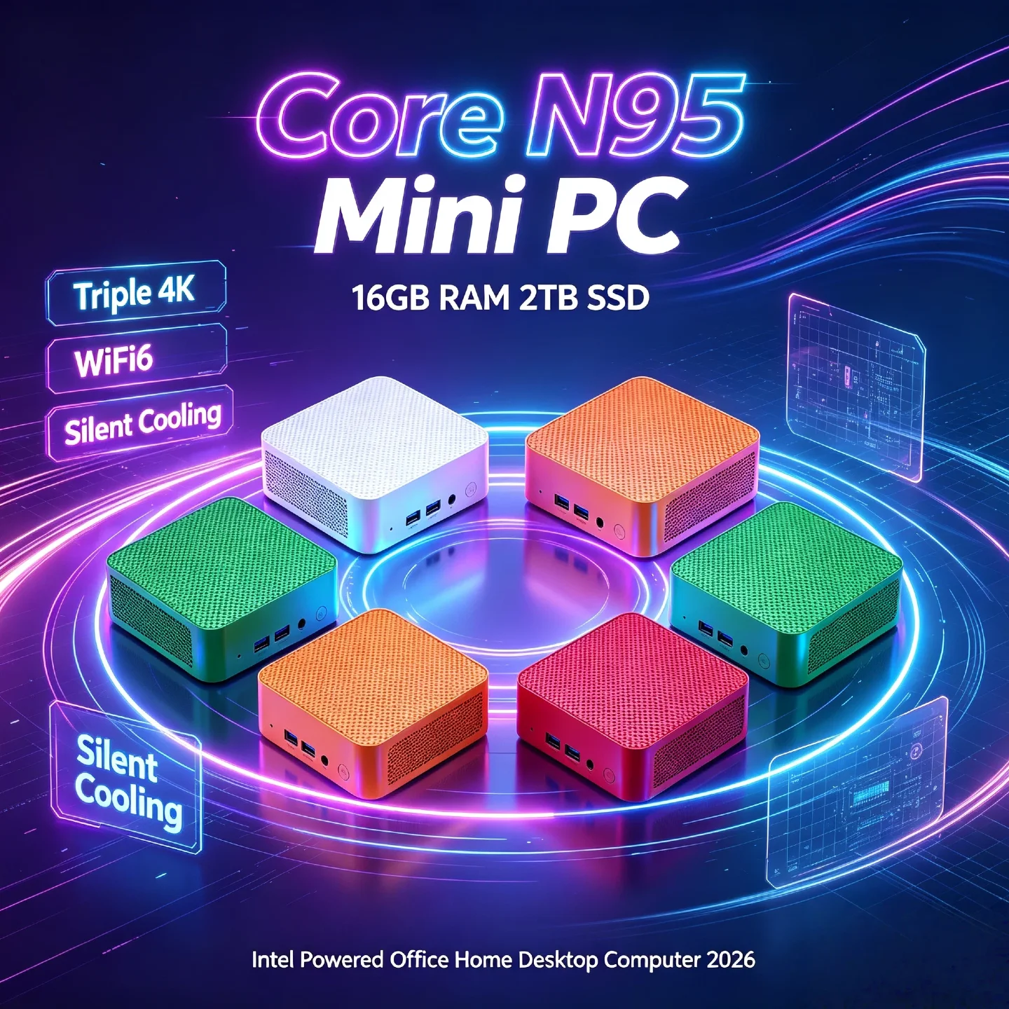 インテル-core-n95-1tb-ミニpc-16gb-ddr4-m2-nvme-ssd-トリプル4k-サイレント冷却-wifi6-オフィス-ホームデスクトップコンピューター-2026