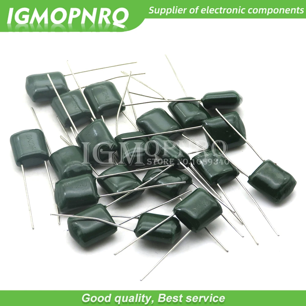 Polyester film capacitor 100V 1nF 1.5nF 2.2nF 100nF 2A471J 2A102J 2A222J 2A392J 2A332J 2A472J 2A103J 2A473J 2A104J 10NF 220NF