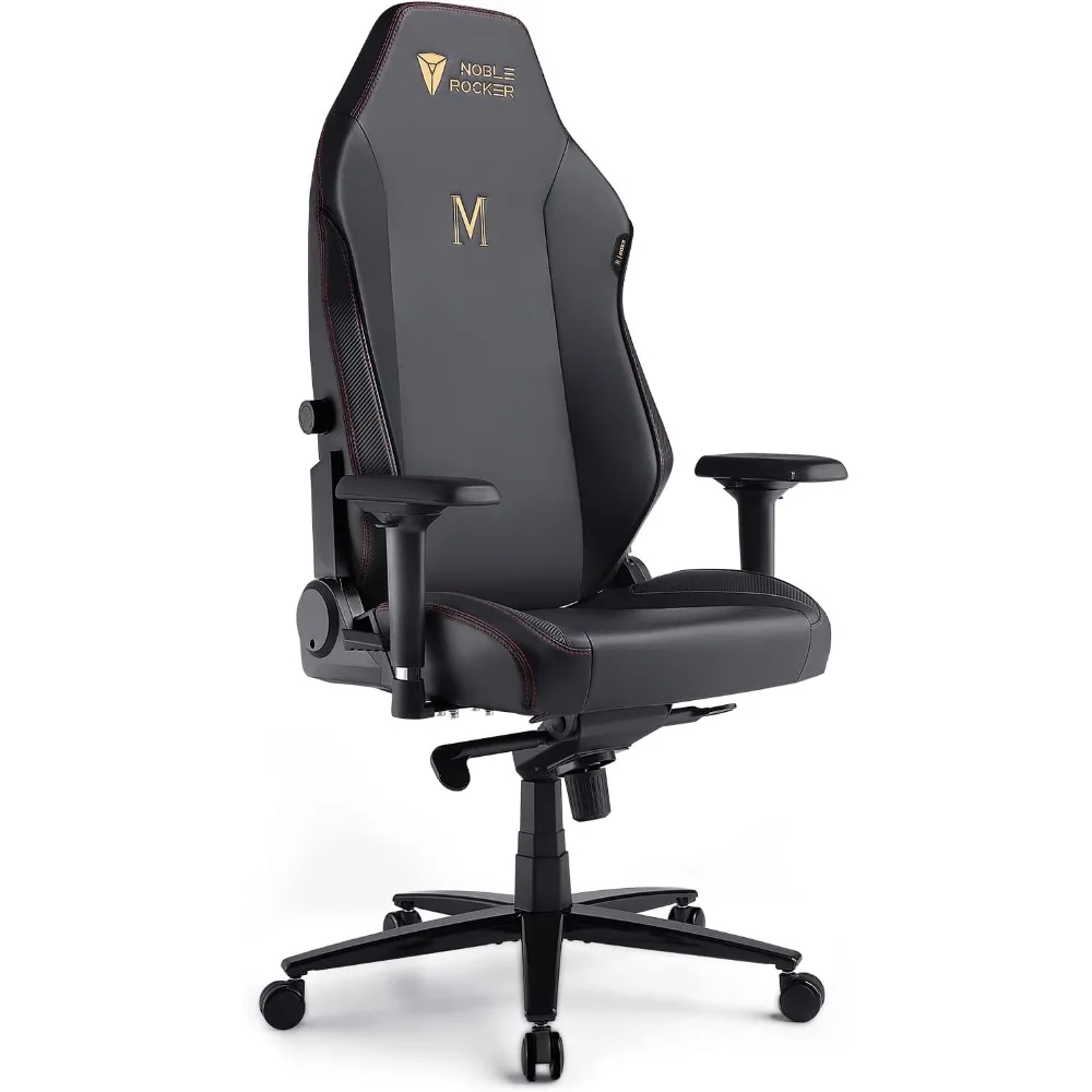 

Gaming Chair Ergonomic PC Game Chair- Lumbar Support Headrest 4D Armrests Computer Chair, Big and Tall Comfortable Large, Black