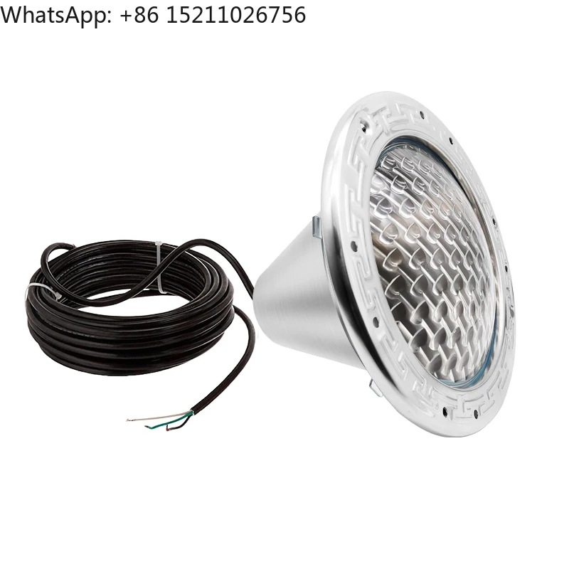 Refined 316l Stainless Steel lp68 water Lamp Pentair Hayward Replacement Niche LED Pool Light