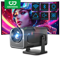 GOOJODOQ HY320 mini 4K Projector Android 11 Wifi 6 300ANSI 180° Rotable  BT5.0 1920 x 720p Home Cinema Outdoor Projetor