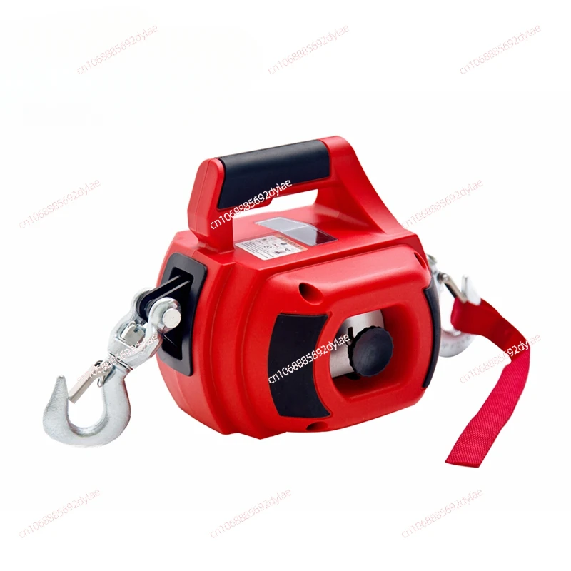 Synthetic Rope Sling  Winch Powered By Drills