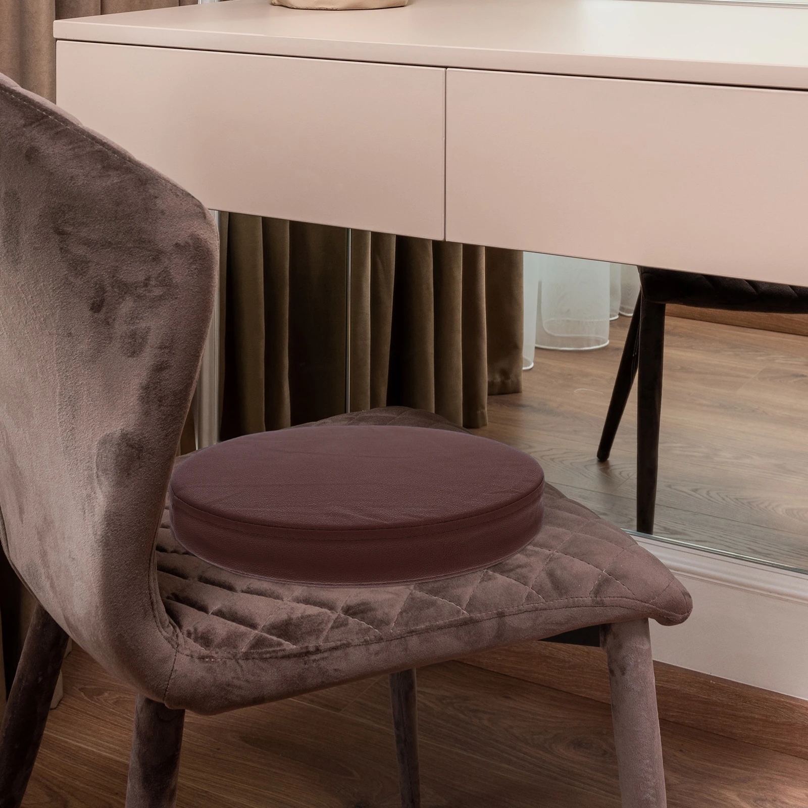 

Round Seat Cushion 16 Inch High Density Sponge Filled Living Room Chair Pad for Floor Sofa Desk Stool Decorative Seats Cushion