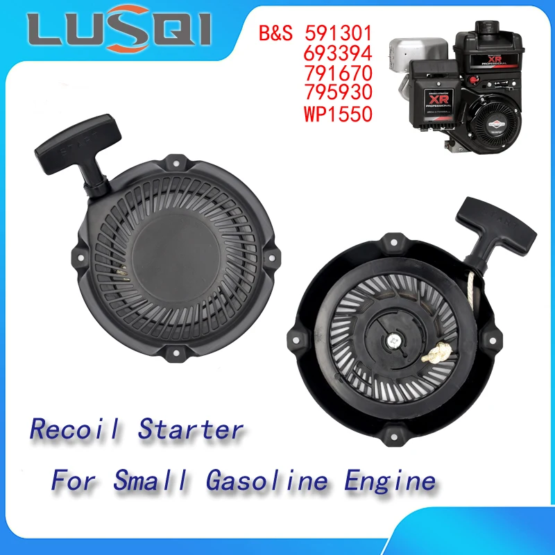 

LUSQI Recoil Starter Grass Trimmer Generator For Briggs Stratton 591301 693394 791670 795930 WP1550 Lawn Mower Assembly