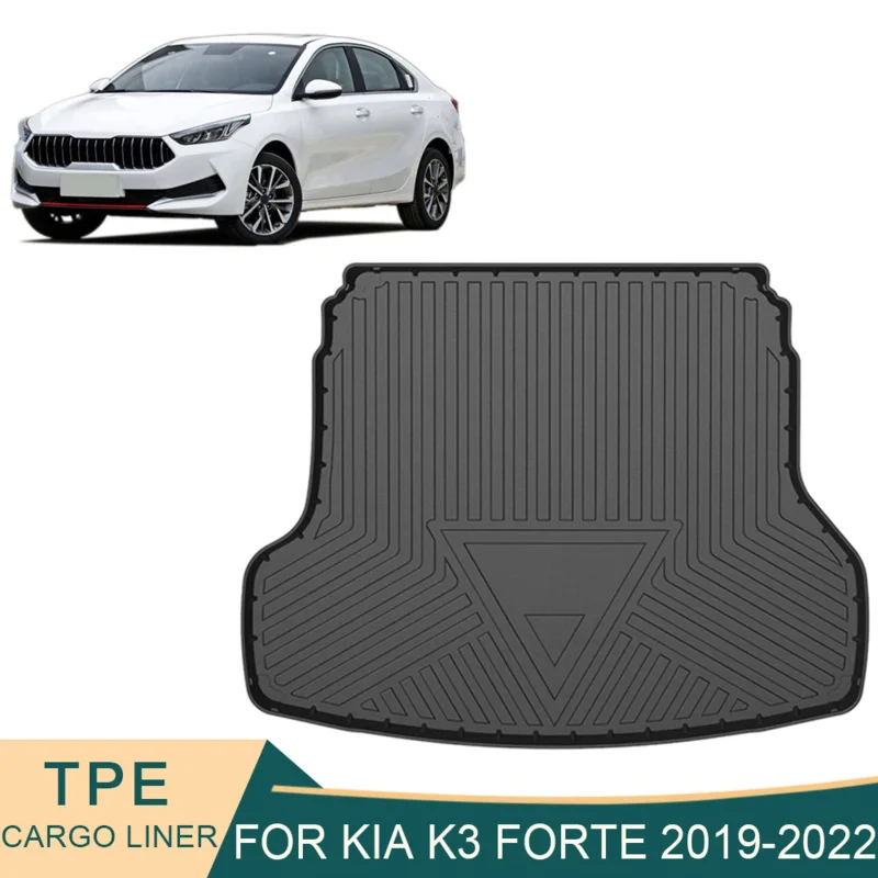 

Нескользящие коврики из ТПЭ для багажника Kia K3 BD FORTE 2019-2022