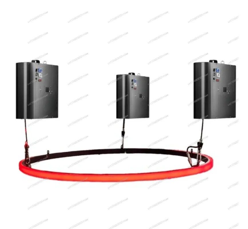 Stage Bar Lifting Ball LED numerical control matrix Auditorium dynamic light Full color color changing lifting light 0-3m 35W
