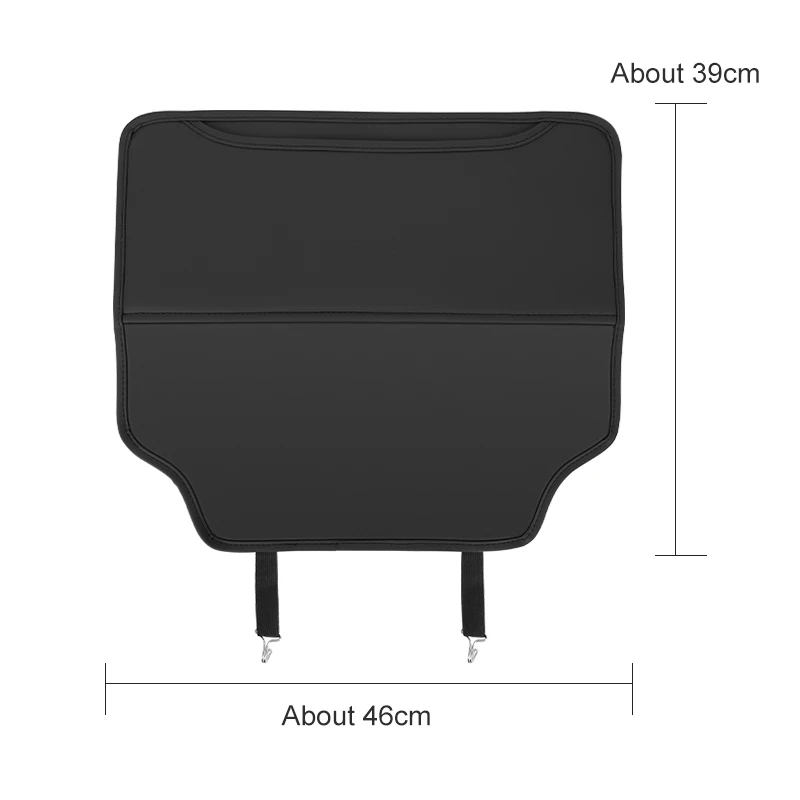 For Chevrolet Colorado Cruze Captiva Malibu Trax Aveo Camaro Car Seat Anti Kick Pad PU leather Mat Protect Cover Car Accessories