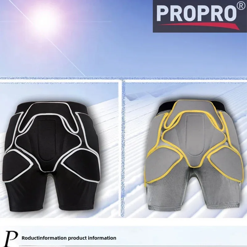 PROPRO Underwear Skiing Riding Racing Trousers Pants Motobike Bicycle Snowboarding Skating 3D Padded Protection Hips Protector