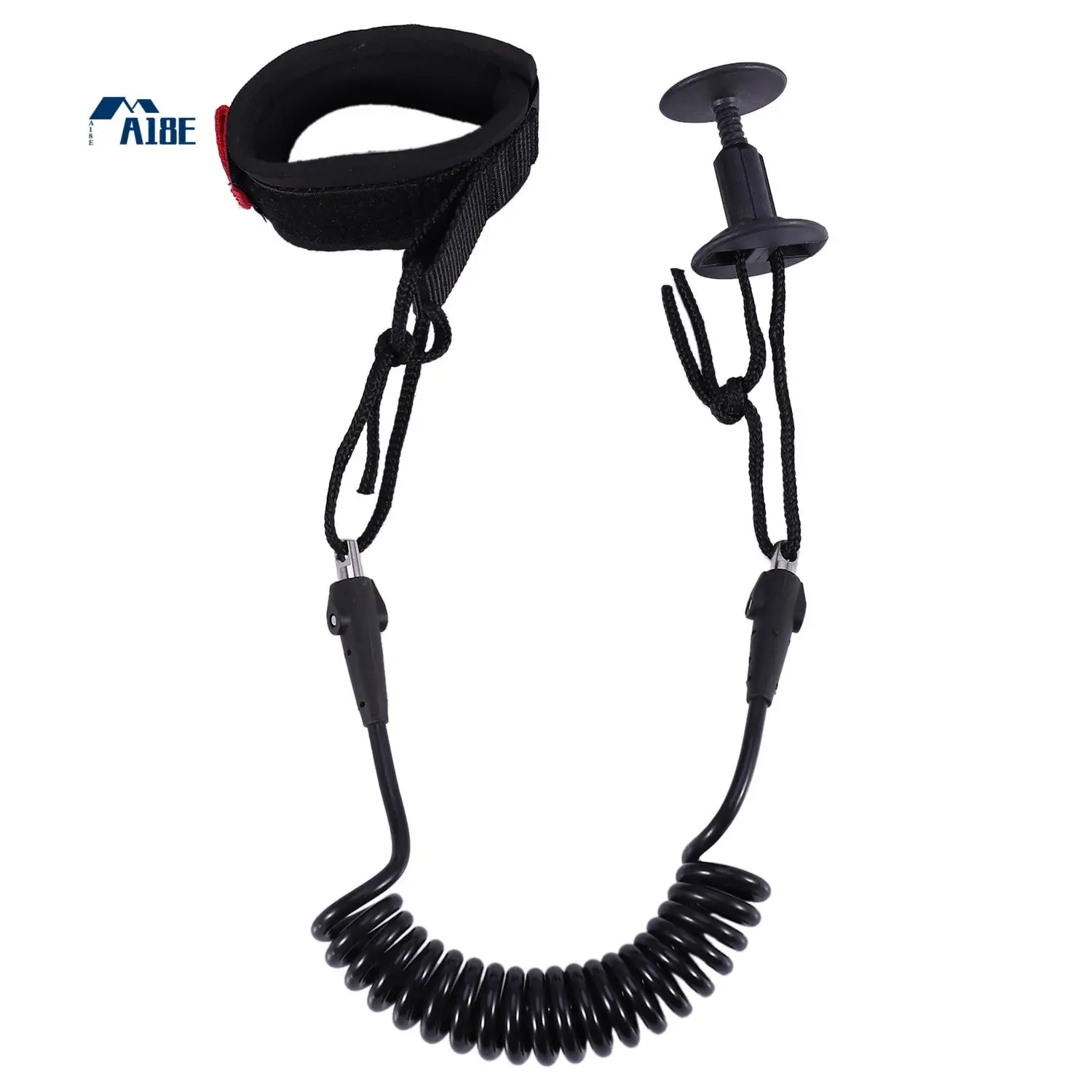 A18E-correa ajustable para tabla de Surf, correa para muñeca, correa para brazo, cordón con enchufe roscado para Surf, deportes acuáticos