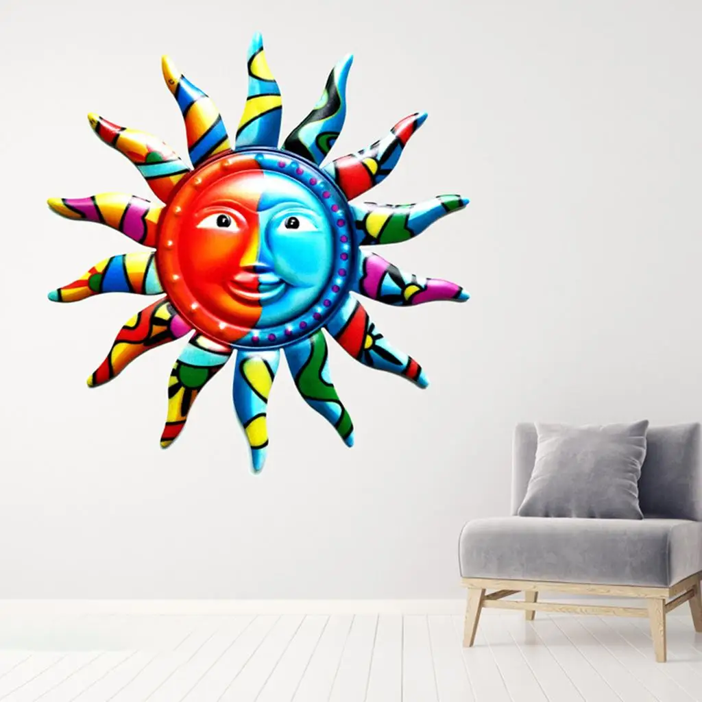 3D Metal Sun Wall A… - image