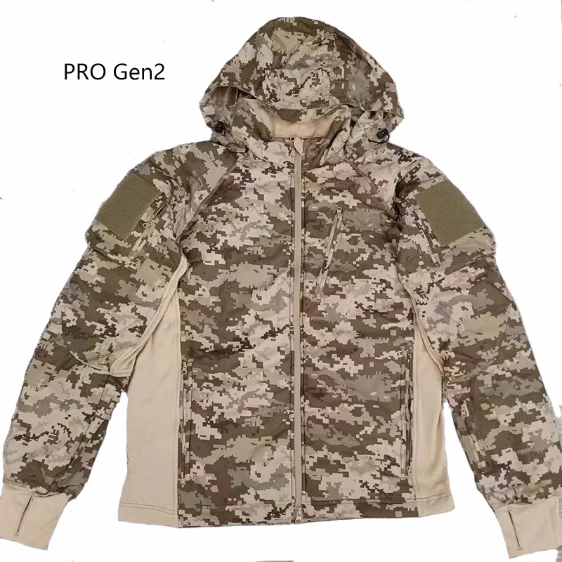 超薄型コットンジャケット、戦術的なアウトドアスポーツジャケット、uf-gen2、秋冬
