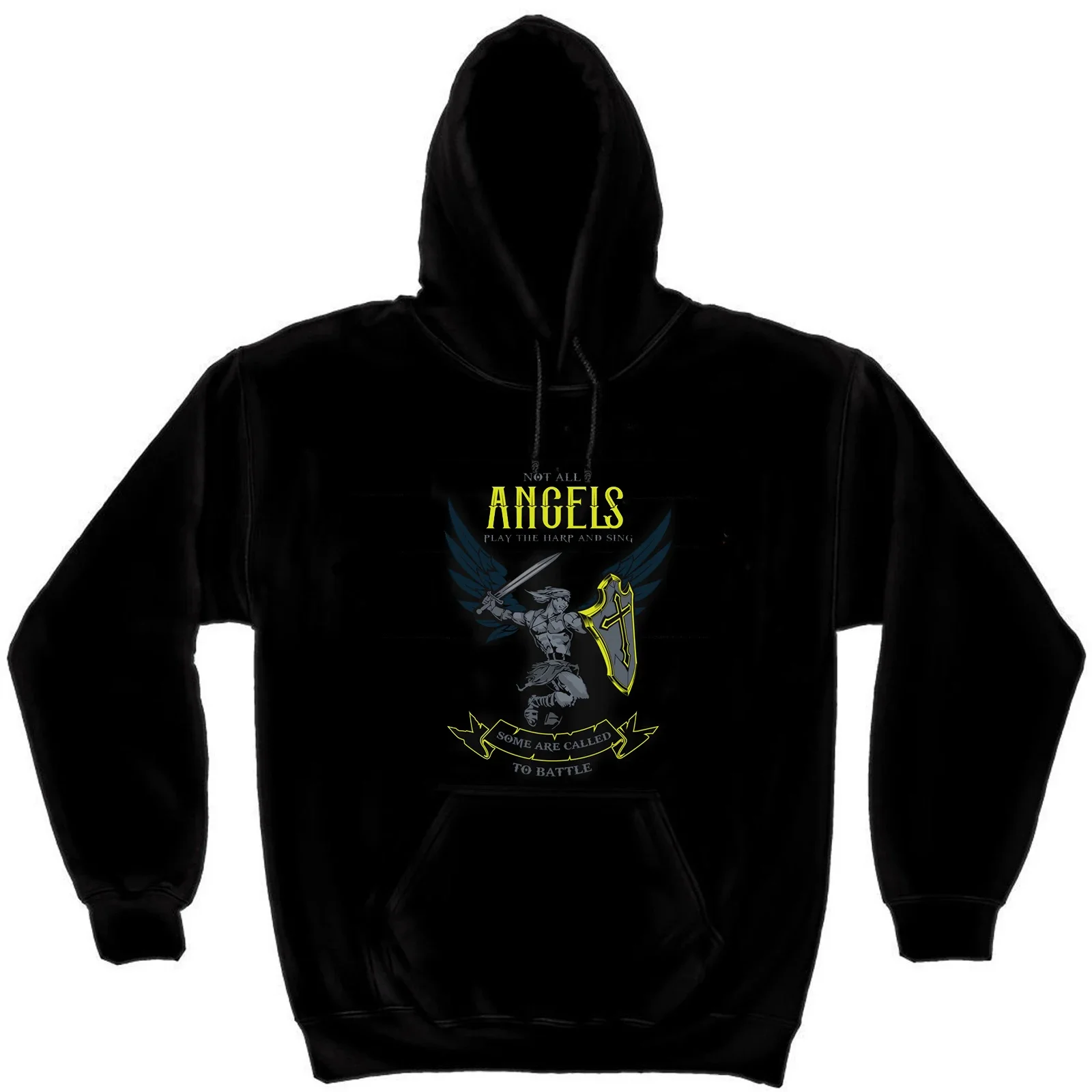 The Archangel Called To Battle St Michael Pullover Hoodie New 100% Cotton Comfortable Casual Mens Sweatshirt Fashion Streetwear