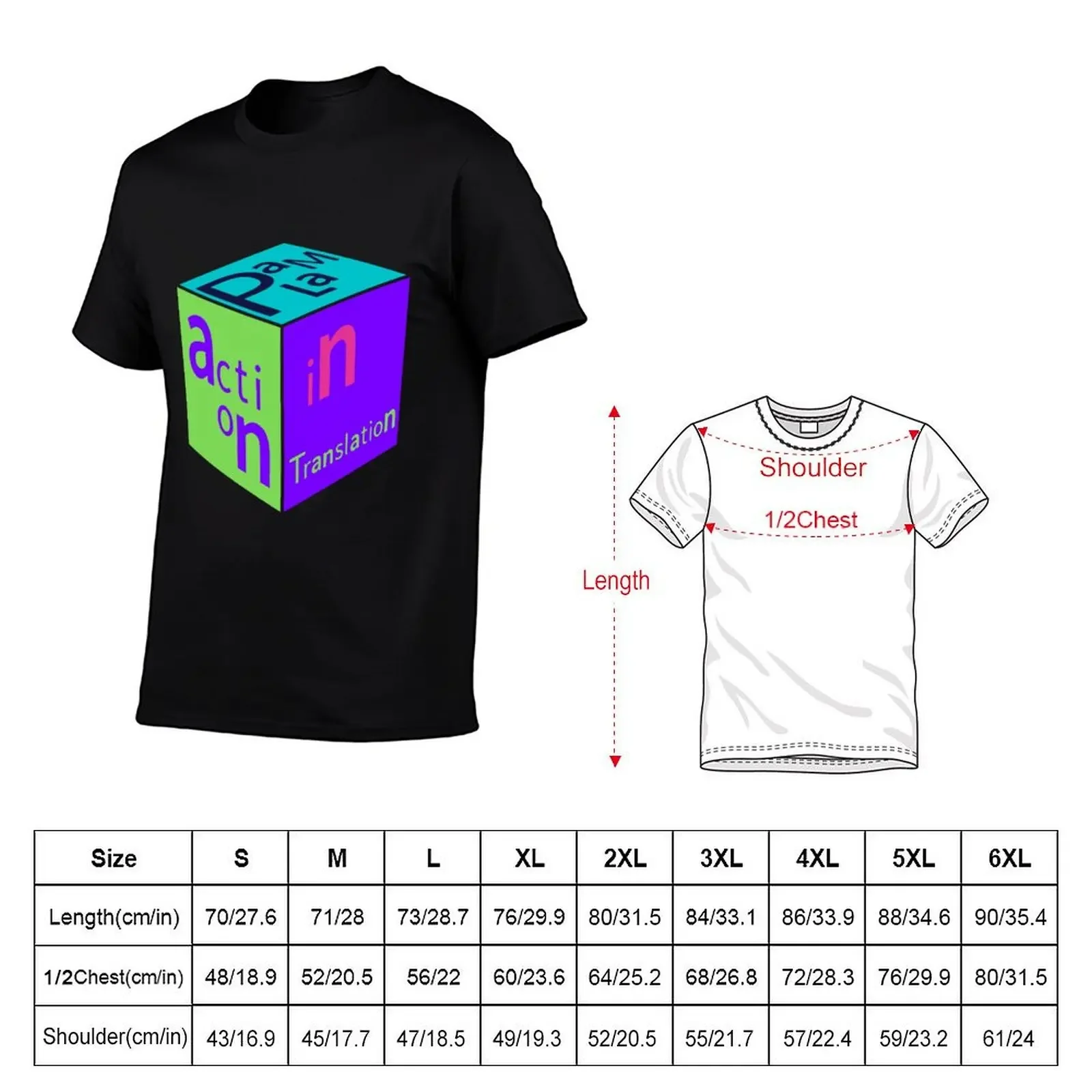 PAMLA 2024: Translation in Action! T-Shirt customs plus size clothes shirts graphic tee Men's t-shirt