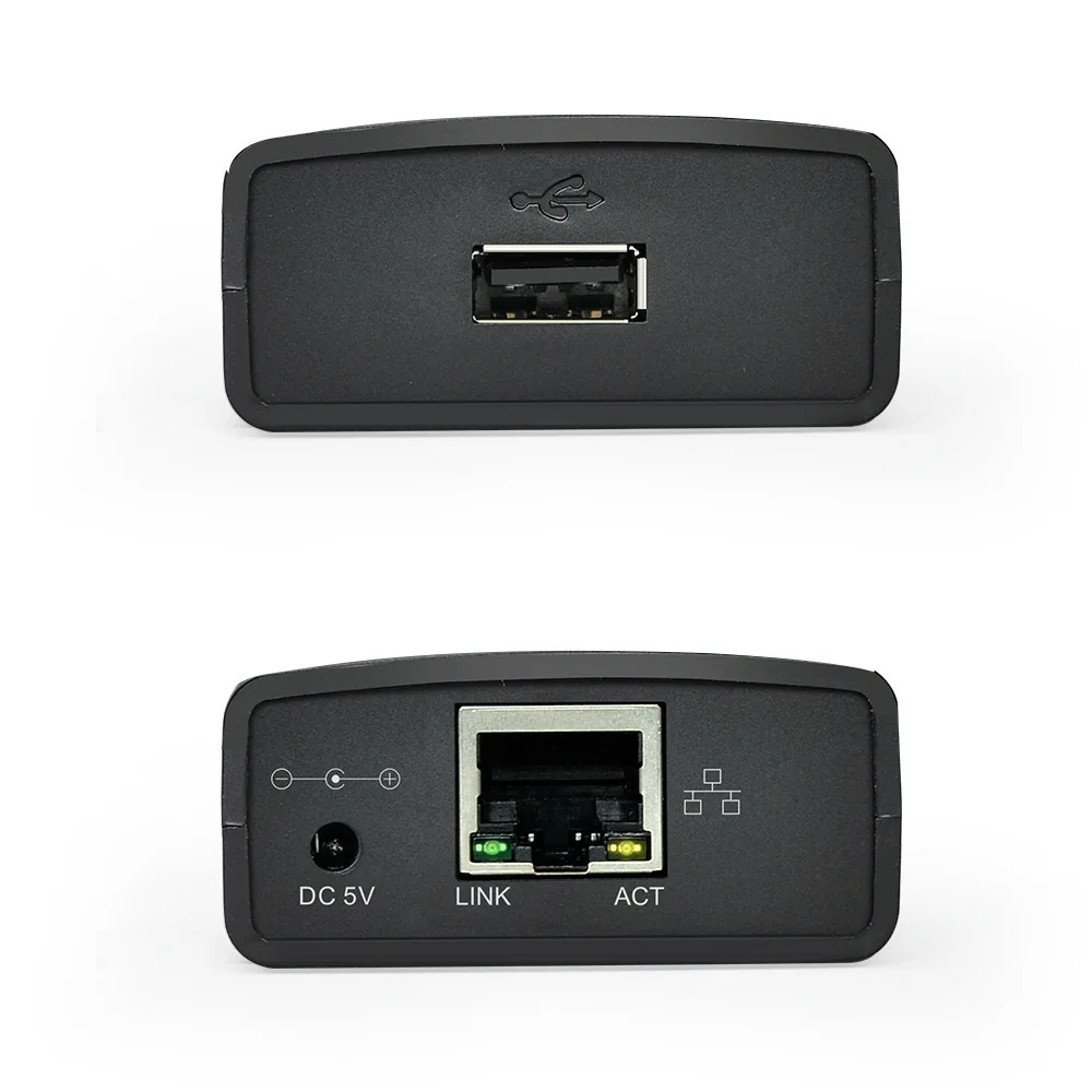 

USB 2.0 LRP Print Server для совместного использования принтеров по сети LAN/Ethernet, адаптер питания