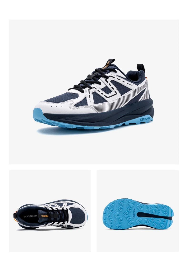 HOBIBEAR Laufschuhe mit breiter Zehenbox, Unisex-Trail-Runner-Sneaker, rutschfeste, leichte Outdoor-Jogging-Schuhe für Männer und Frauen – Detail 5