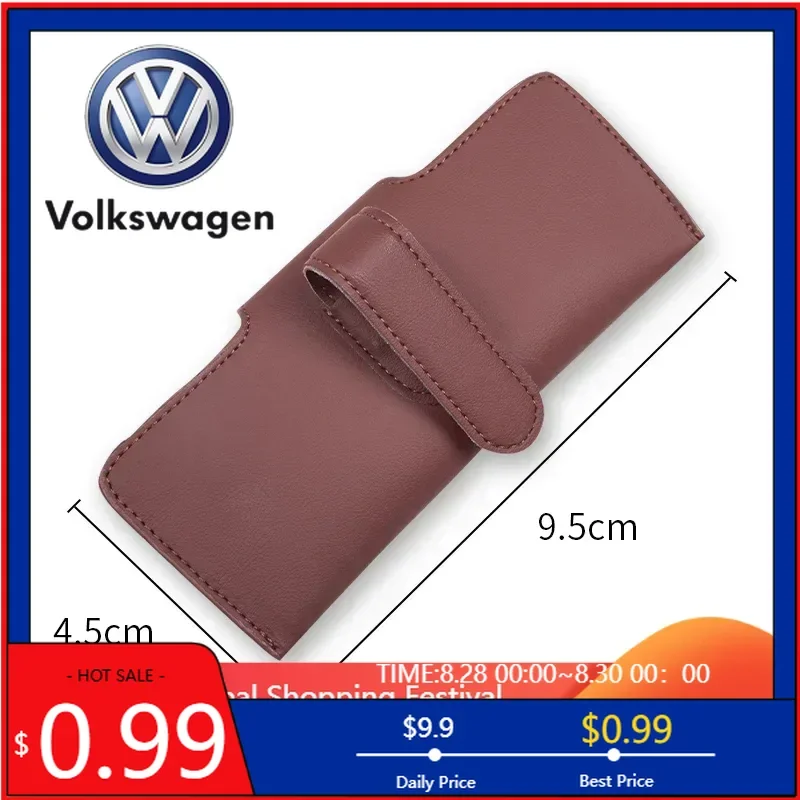 

Новинка 2026: Органайзер для солнцезащитных очков на козырек, аксессуар для салона автомобиля Volkswagen T-ROC, R, Polo, Beetle, Tiguan, GTI, Arteon