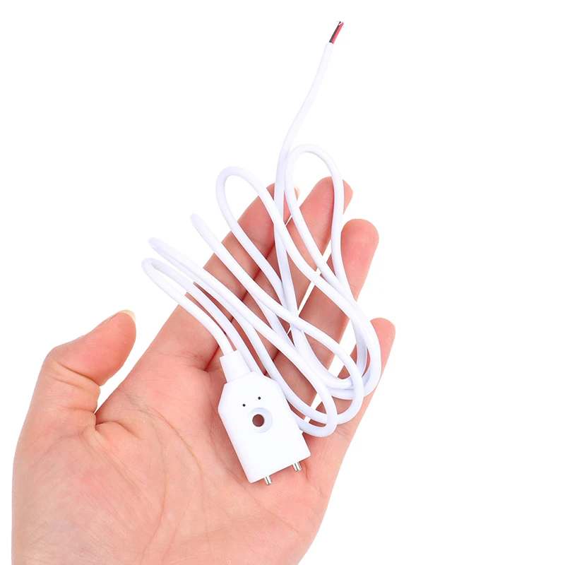 1 قطعة السلكية نوع تاتر كاشف إنذار تسرب المياه الاستشعار لا كابل مع اثنين من أقطاب معدنية للحمام المطبخ #6