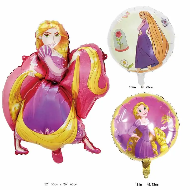 

Disney Princess Rapunzel Foil Balloon, Girls Toy, Party Decorations, Birthday Gift, Festival Celebration Supplies