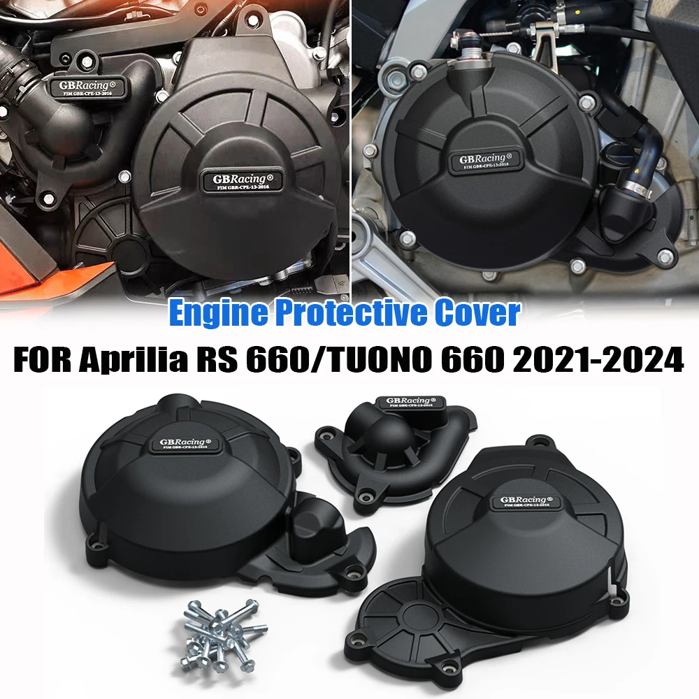 

FOR Aprilia RS 660 2021-2024 TUONO 660 2021-2024 Motorcycle Engine Protective Cover