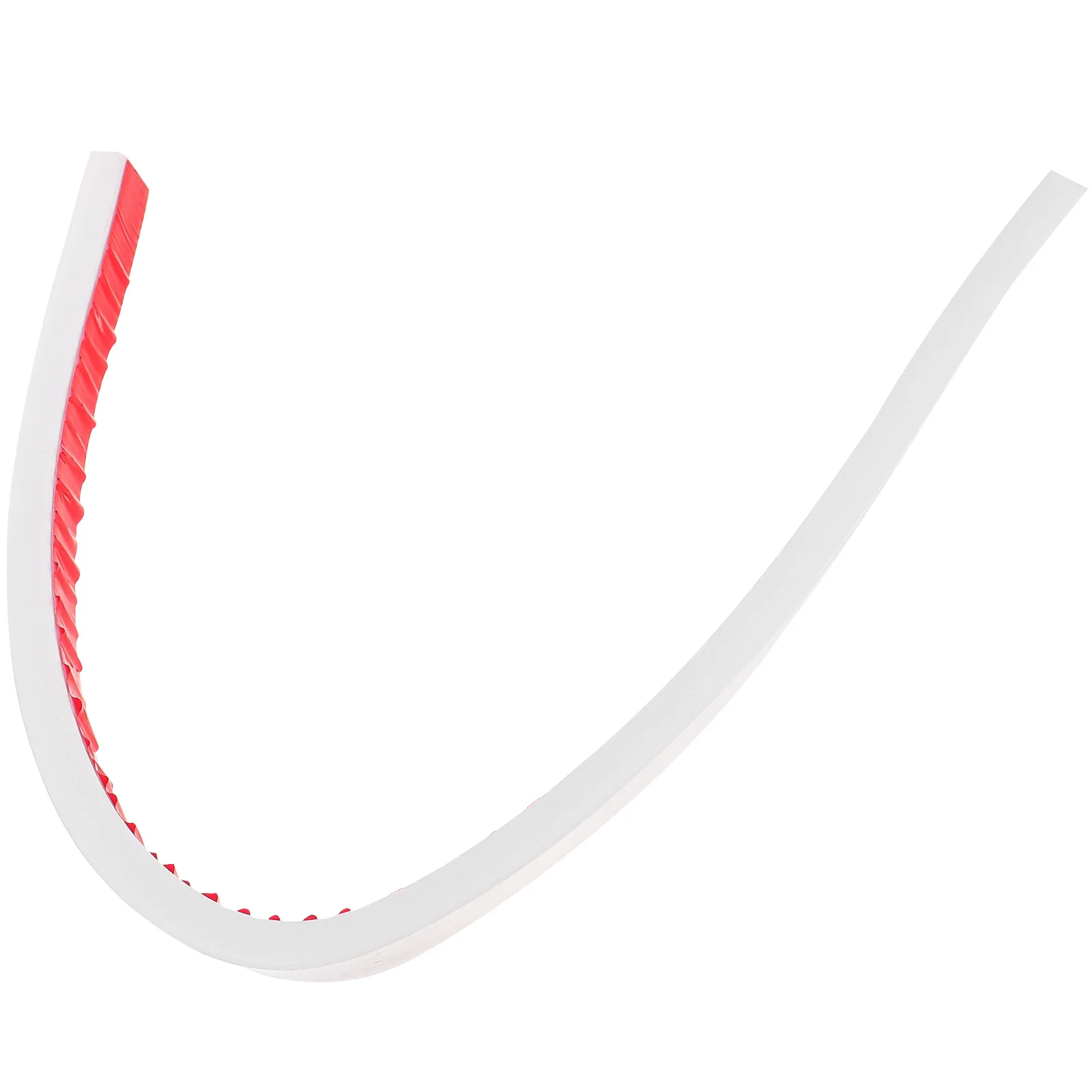 

Silicone Water Retaining Strip White 1 2cm High 50cm Long Shower Splash Guard Door Barrier Tub Dam Bathroom Balcony Entrance