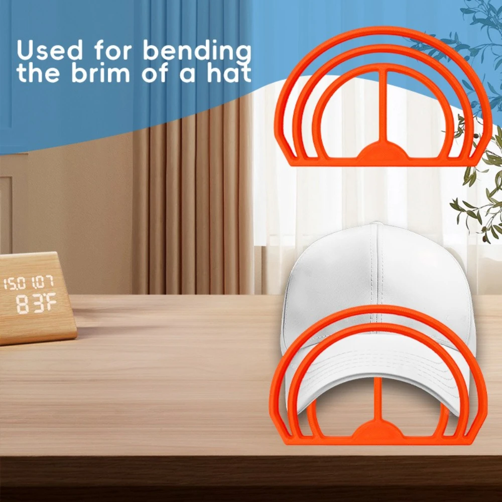 

New Baseball Cap Storage Magic Tool Hat Racks Brim Bending Device Portable Travel Storage Tool Wholesale Plastic Hat Organizer