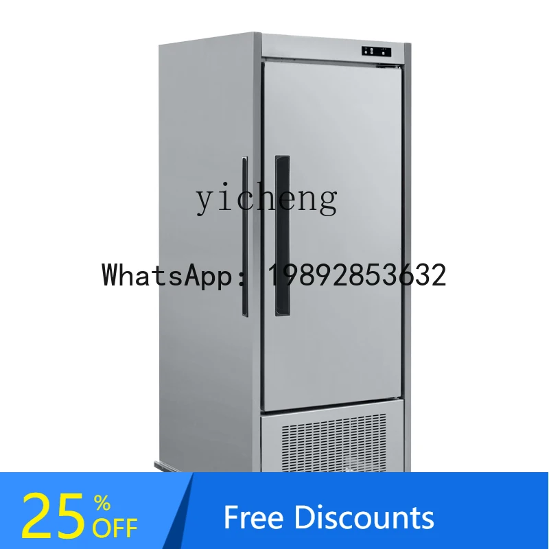 CC hotel lobby mobile refrigerated cabinet canteen commercial single and double door banquet refrigerated truck home decor
