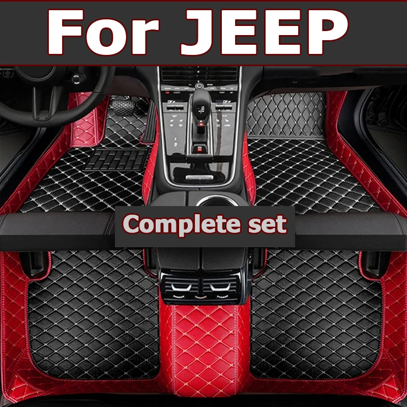 Car Floor Mats For JEEP Renegade Liberty wangler TJ Gladiator Car Accessories