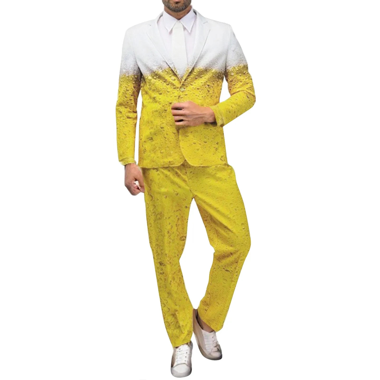 Oktoberfest Performance Costumes Cosplay Beer Carnival Stage Costumes Men'S Suit Jackets Shirts Trousers Four-Piece Set With Tie