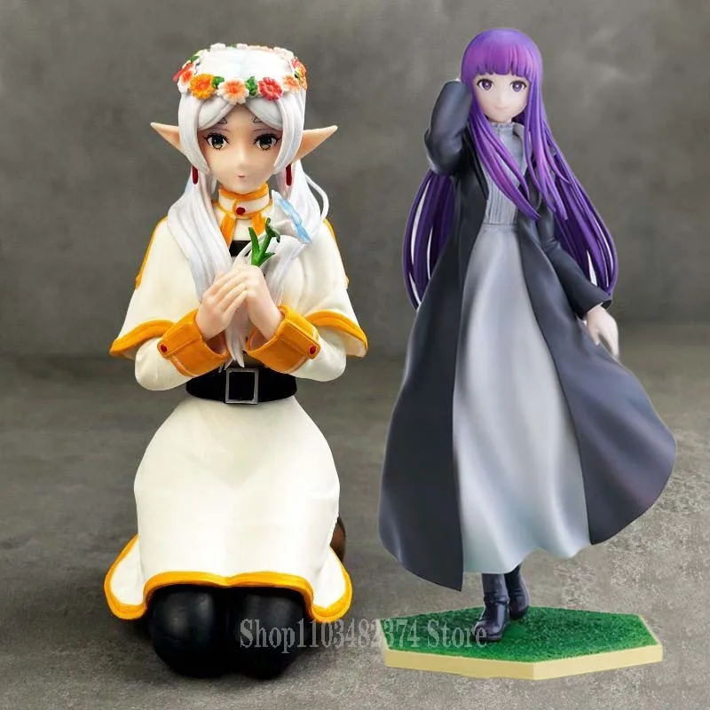 Anime The Enchanter Figurine Frieren: Beyond Journey's End Toys Fern Action Figure Decoration Dolls PVC Collection Periphery Toy