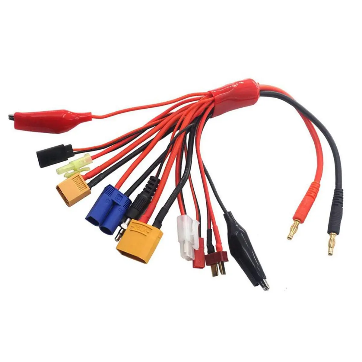 FLASH SALE-Multifunction Balance Charging 10IN1 Cable Adapter XT90 RC Car Drone B6 Battery Cable