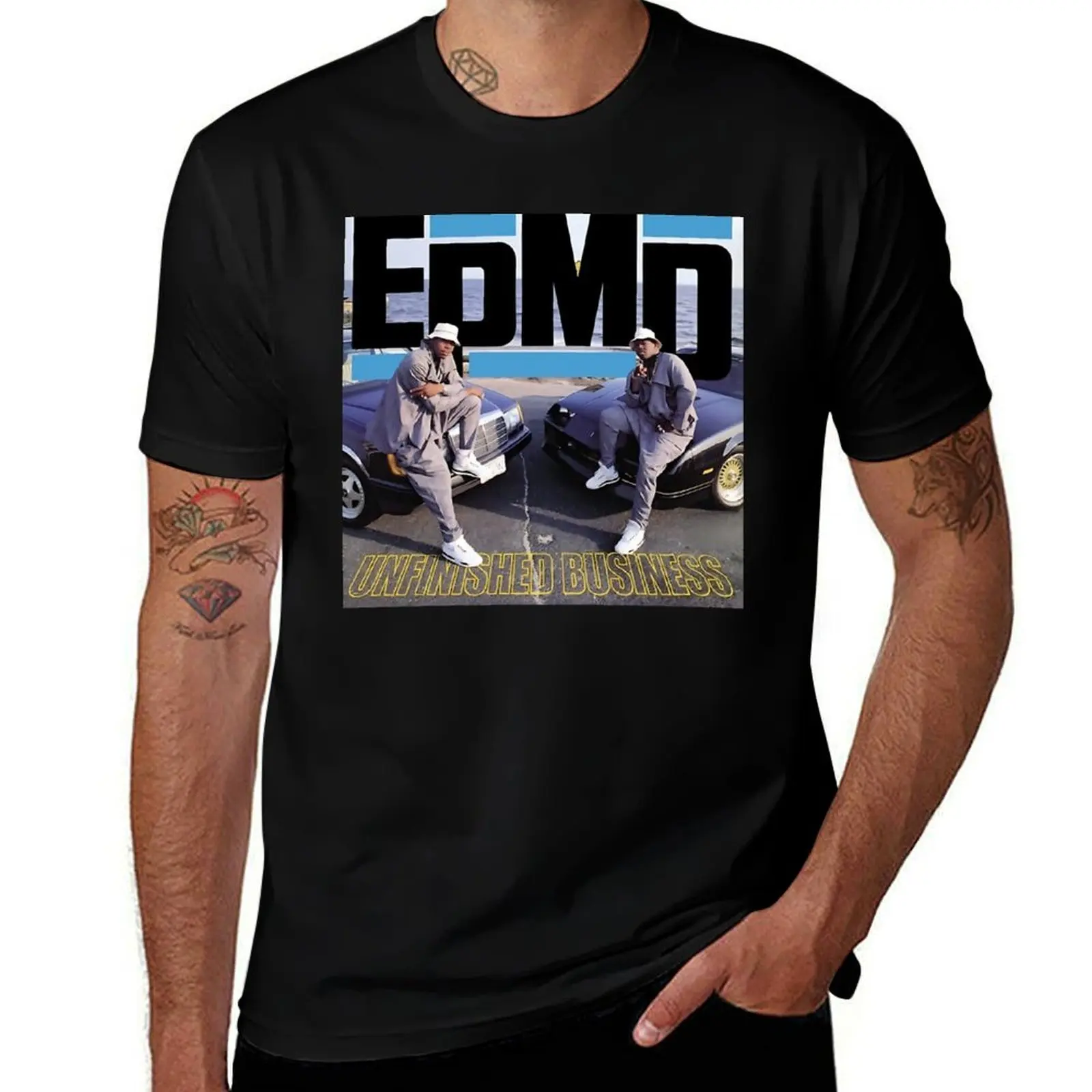

epmd unfinished business T-Shirt Mechanic Work Tee Shirt