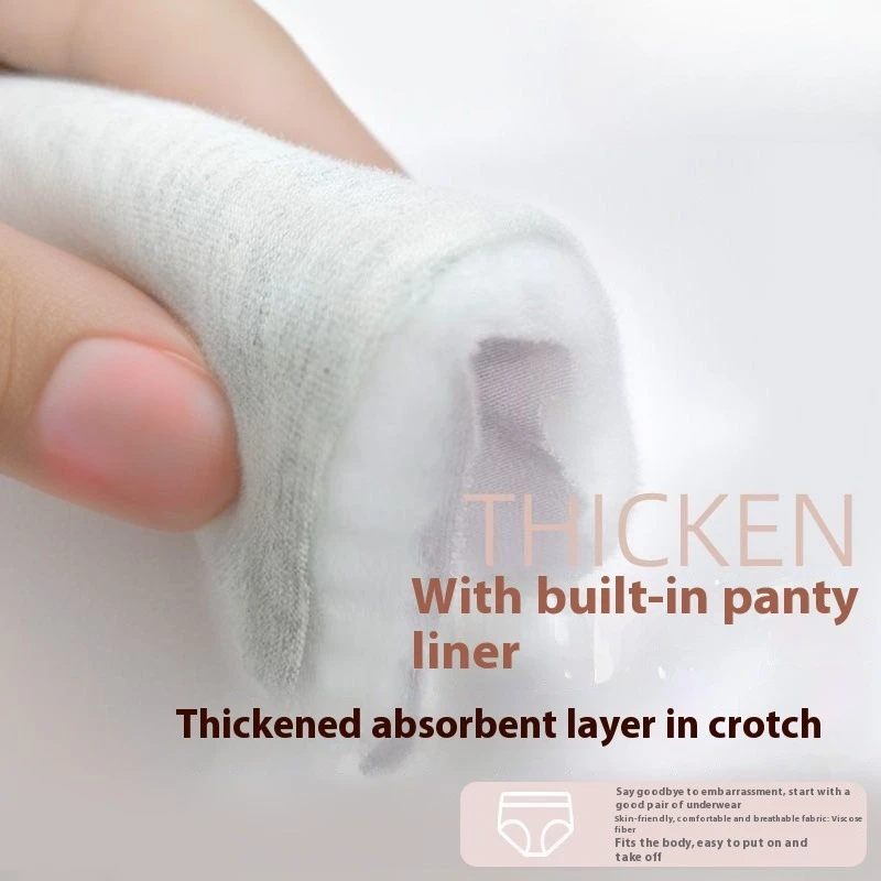 Premium Leakproof Underwear Women Postpartum Incontinence Absorbent Padded Panties Elderly Bladder Protection Soft Comfort