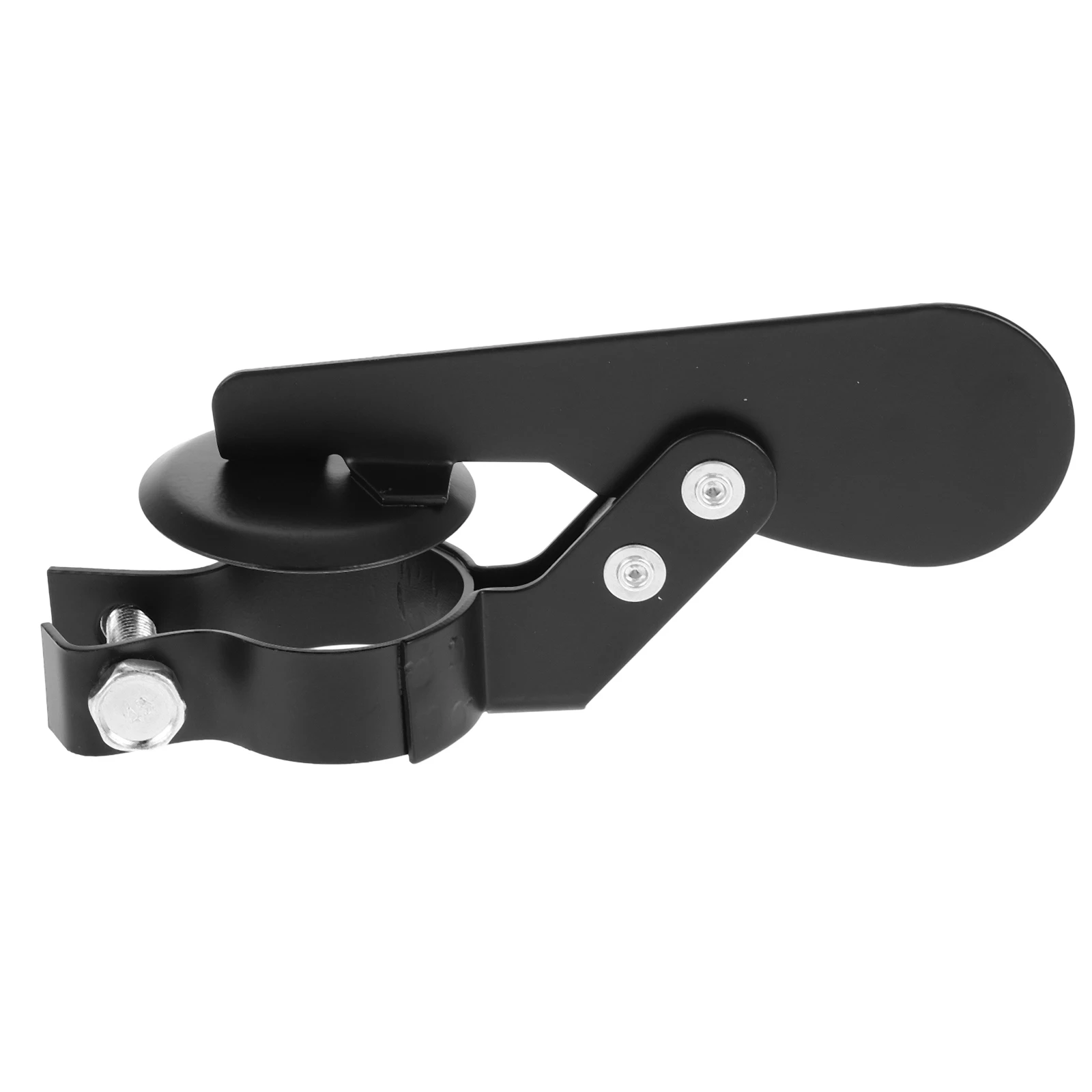 

Steel Exhaust Rain Cover for Generator Exhaust Pipe Long Handle Protective Lid Replacement Outdoor Universal Fit