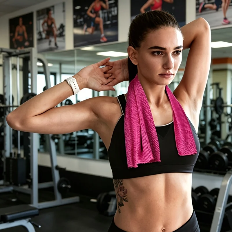 Quick Dry Ice Cooling Towel Multifunctional Breathable Sweat Wicking Sports Towel Instant Cold Cloth For Camping Gym Yoga Golf H