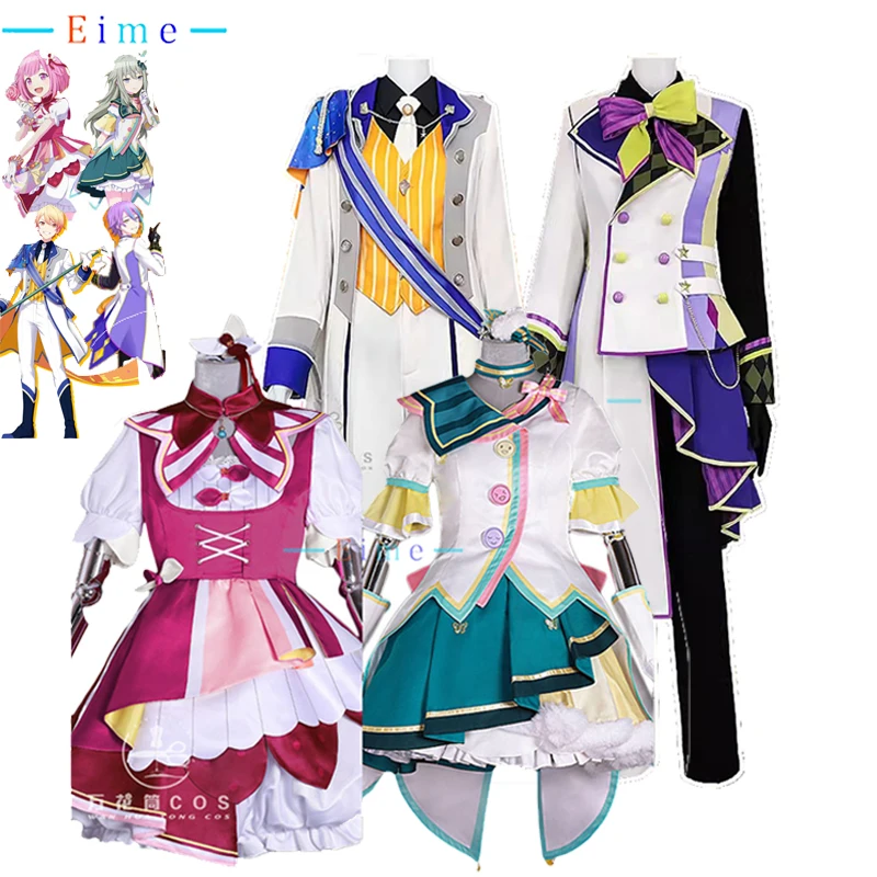 

PJSK Kusanagi Nene Otori Emu Kamishiro Rui Tenma Tsukasa Cosplay Costume Fancy Party Suit Halloween Carnival Uniform Custom Made