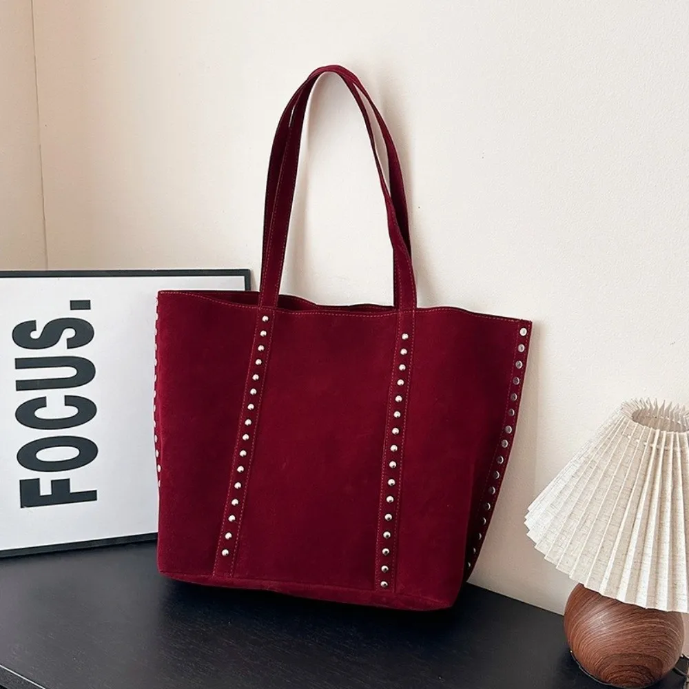 

Элегантные ретро сумки на плечо из микрофибры, однотонные прочные сумки с блестками, большая вместительная сумка, женские сумки