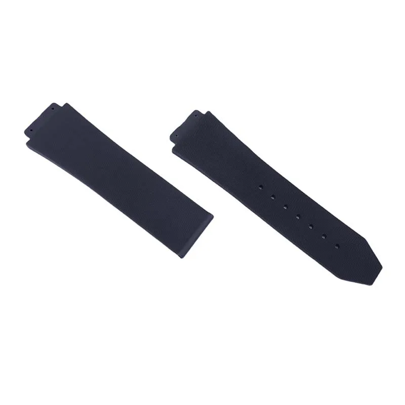 남성용 실리콘 시계 밴드 26mm x 19mm Hublot Classic Fusion Universe 빅뱅 스트랩 여성용 고무 손목 밴드 팔찌와 호환 가능