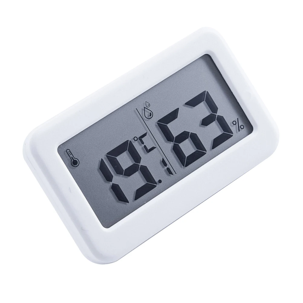 

Thermometer Clock Temperature Humidity Digital Practical Hygrometer