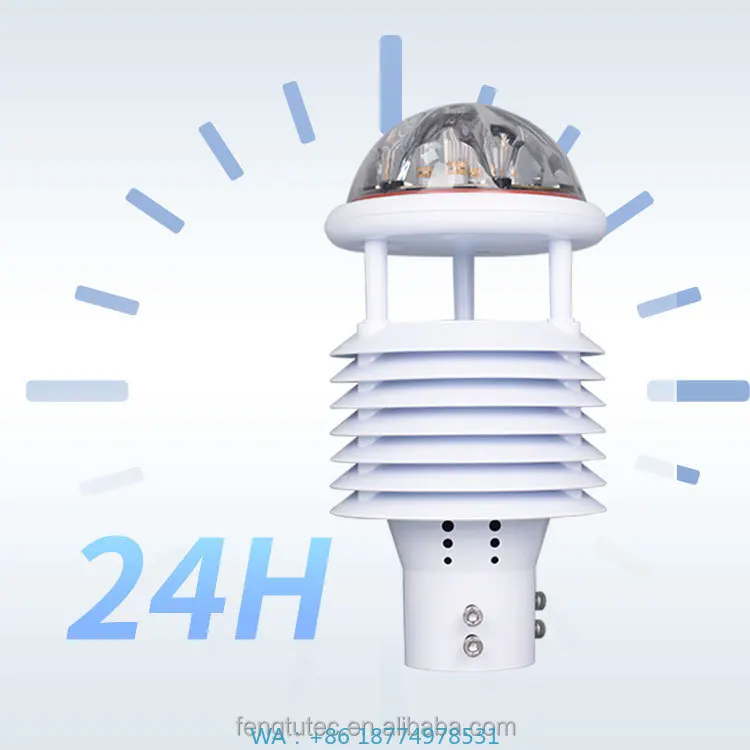 

Monitoring Outdoor Weather Station Weather Sensor for AgricultureMeteorological Environment Monitoring Sensor Continuous